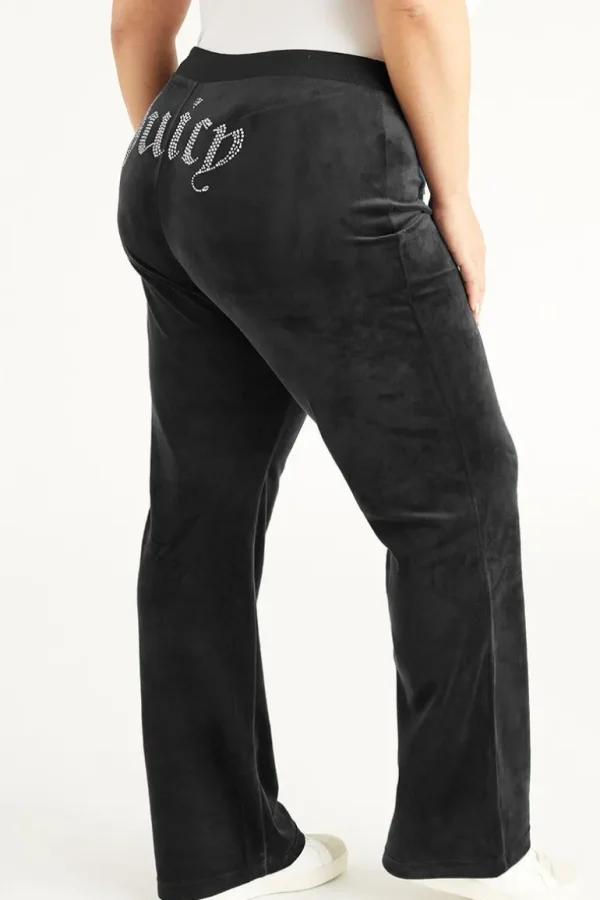 Juicy Couture Plus-Size Og Big Bling Velour Treningsbukser>Kvinner Joggebukser