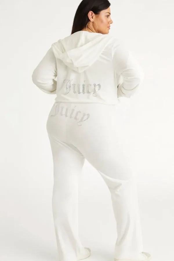 Juicy Couture Plus-Size Og Big Bling Velour Treningsbukser>Kvinner Joggebukser