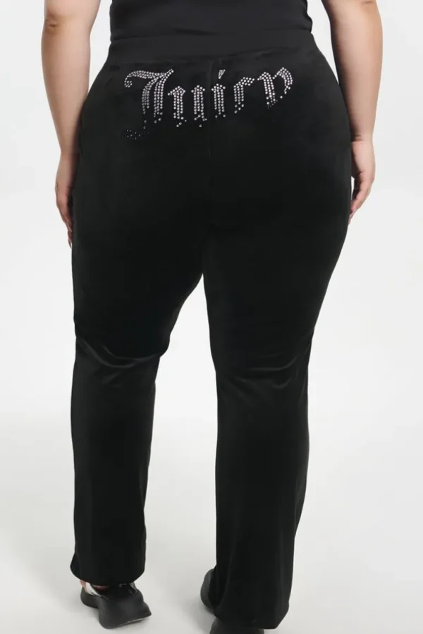 Juicy Couture Plus-Size Ombre Big Bling Velour Treningsbukser>Kvinner Joggebukser