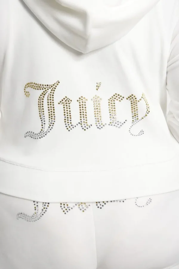 Juicy Couture Plus-Size Ombre Big Bling Velour Hettegenser>Kvinner Hettegensere Og Jakker