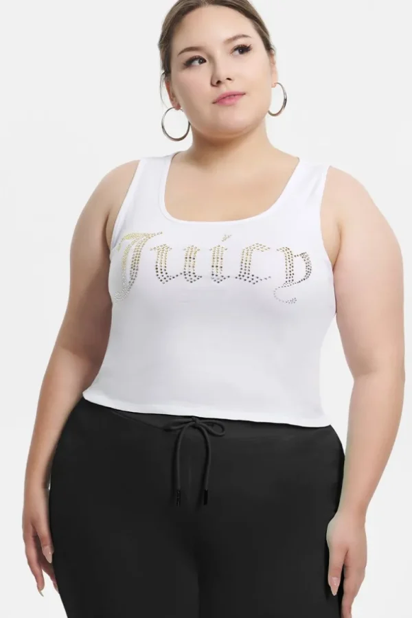 Juicy Couture Plus-Size Ombre Bling Tank Top>Kvinner T-Skjørter Og Topper