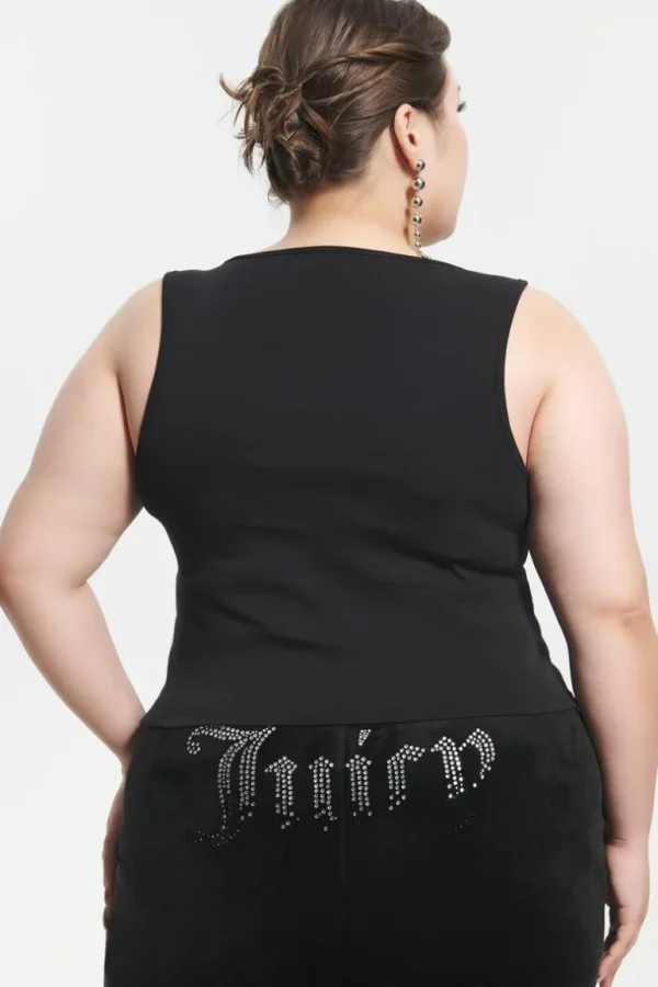 Juicy Couture Plus-Size Ombre Bling Tank Top>Kvinner T-Skjørter Og Topper