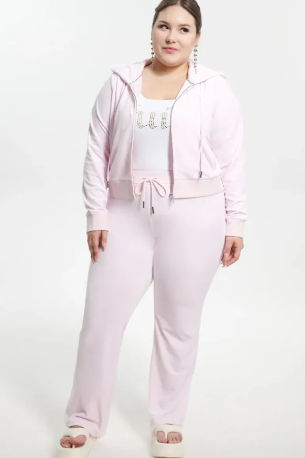 Juicy Couture Pluss-Storrelse Blandede Juveler Velour Treningsbukser>Kvinner Plus-Size