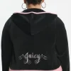 Juicy Couture Sweetheart Hettegenser I Plussstorrelse I Velour I Bomull>Kvinner Plus-Size