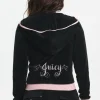 Juicy Couture Sweetheart Hettegenser I Velour I Bomull>Kvinner Hettegensere Og Jakker