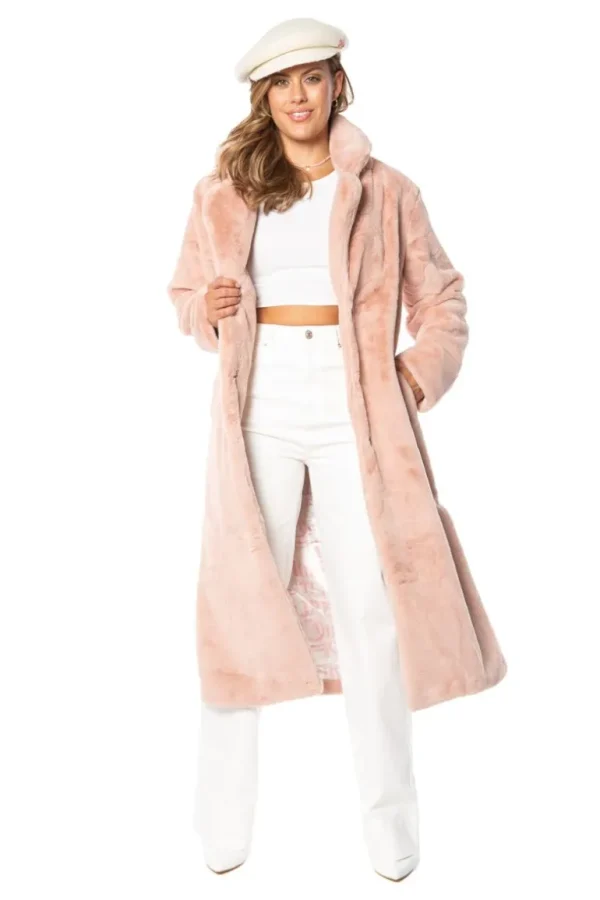 Juicy Couture Teddy Trench Coat I Fuskepels>Kvinner Hettegensere Og Jakker