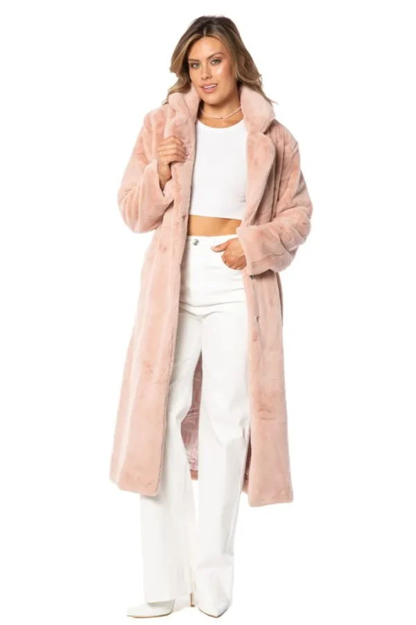 Juicy Couture Teddy Trench Coat I Fuskepels>Kvinner Hettegensere Og Jakker