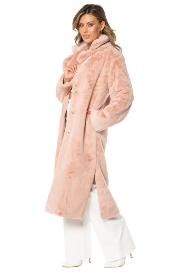 Juicy Couture Teddy Trench Coat I Fuskepels>Kvinner Hettegensere Og Jakker