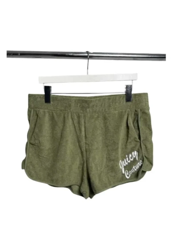 Juicy Couture Terry Logo Retro Shorts—Rejuiced>Kvinner Shorts