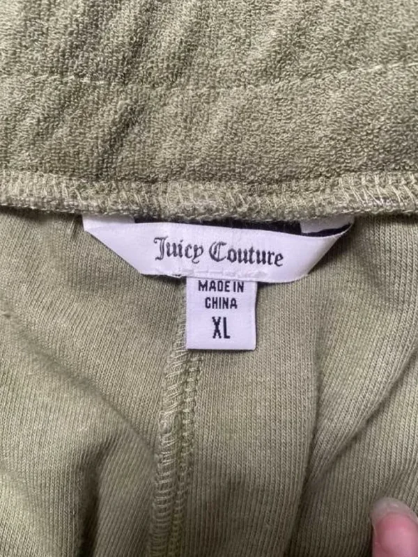 Juicy Couture Terry Logo Retro Shorts—Rejuiced>Kvinner Shorts