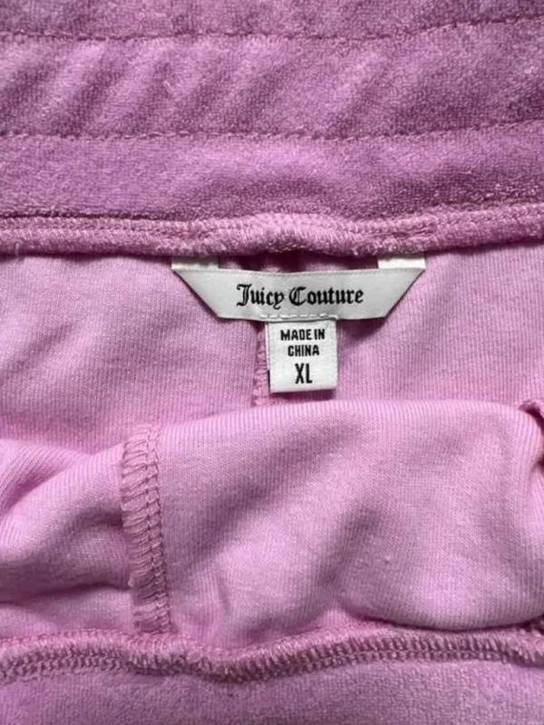 Juicy Couture Terry Logo Retro Shorts—Rejuiced>Kvinner Shorts