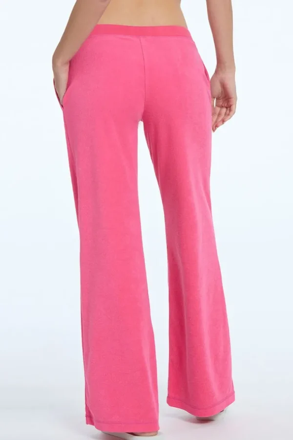 Juicy Couture Tonal Towel Terry Track Pants>Kvinner Joggebukser