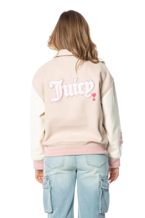 Juicy Couture Varsity-Jakke Med Konvertibel Krage>Kvinner Hettegensere Og Jakker