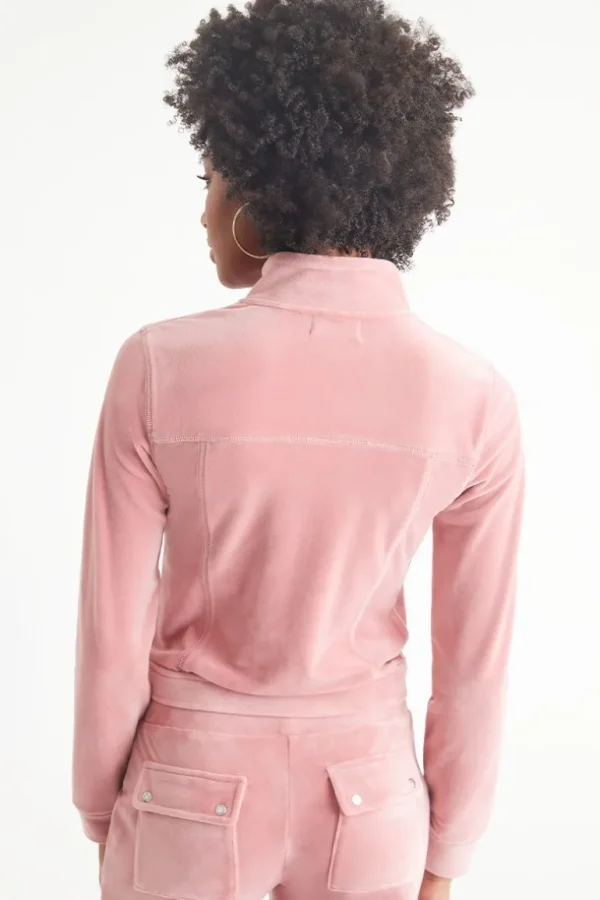 Juicy Couture Velour Moto-Jakke>Kvinner Hettegensere Og Jakker