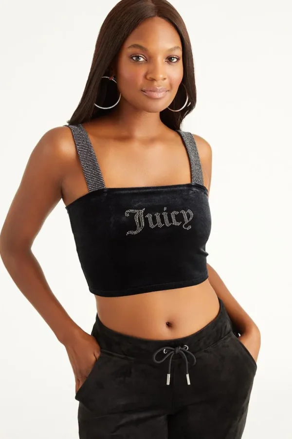 Juicy Couture Velourtank Med Brede Stropper>Kvinner T-Skjørter Og Topper