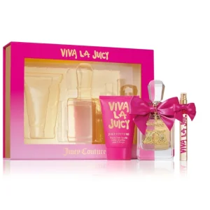 Juicy Couture Viva La Juicy Eau De Parfum Spraysett> Rollerballs Og Reisestørrelse