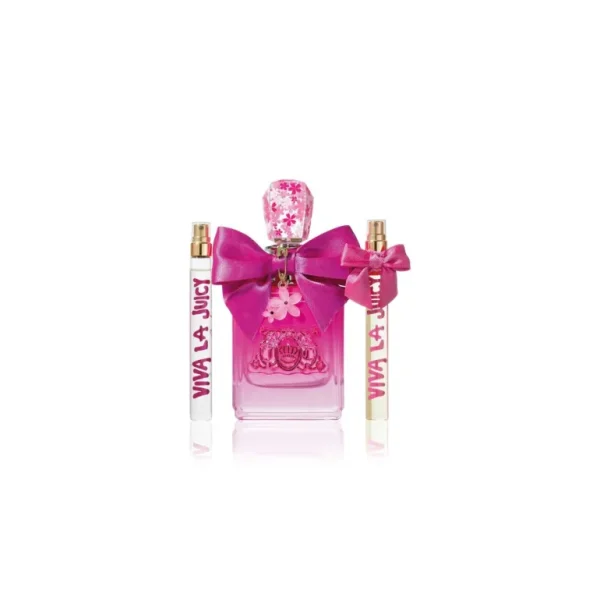 Juicy Couture Viva La Juicy Petals Vennligst Sett> Rollerballs Og Reisestørrelse