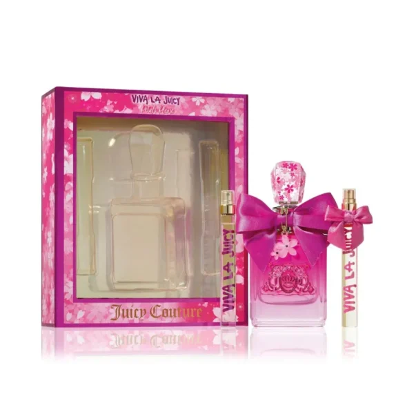 Juicy Couture Viva La Juicy Petals Vennligst Sett> Rollerballs Og Reisestørrelse